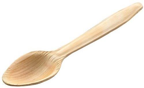 Areca Disposable Spoon, Size : 6 - 8 Inch (Length)