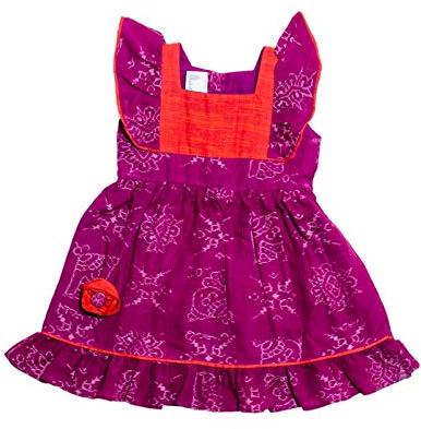 Plain Cotton girls frocks, Feature : Anti-Wrinkle, Comfortable, Dry Cleaning, Easily Washable