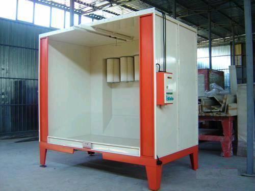 Electric Semi Automatic Powder Coating Booth, for Industrial, Voltage : 220V-380V