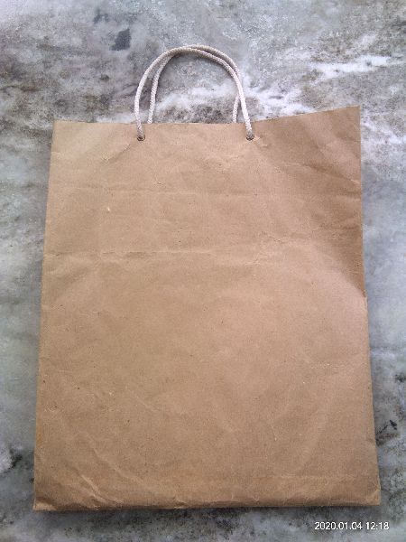 Plain paper carry bags, Size : Standard