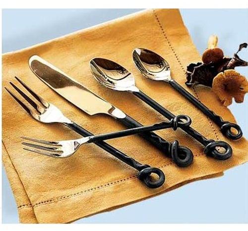 Designer Iron Spoon & Fork Set