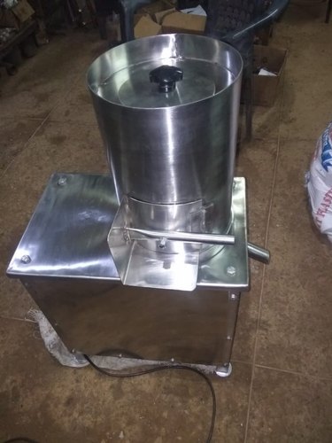 Stainless Steel Potato Peeling Machine, Capacity : 100 kg/hr