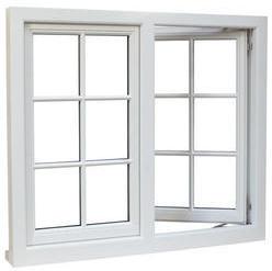 ARS Hinged upvc windows, Glass Type : Toughened Glass