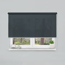 Polyester Matrix Blinds, for Window Use, Pattern : Plain