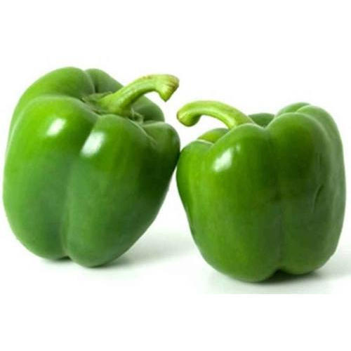 Fresh Green Capsicum, Packaging Size : 1kg, 5kg, 10 kg, 6 kg, 12 kg, 50 kg bags