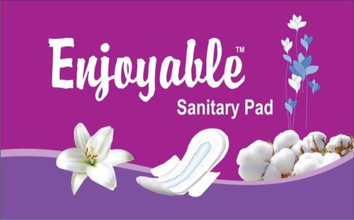 Enjoyable Sanitary Pads, Packaging Size : Approx 6 Pcs