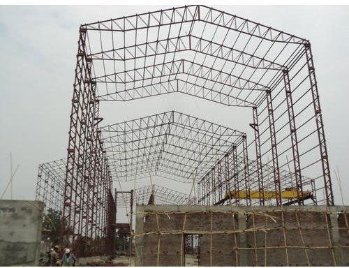 Polished Metal Structure Shed, for Construction, Feature : Corrosion Resistant, Fine Finish, Good Quality