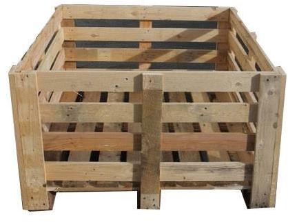 Wooden Boxes and Wooden Pallets, Pattern : Plain