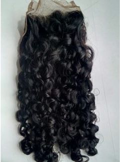 Hair Closures, for Parlour, Personal, Style : Curly, Wavy