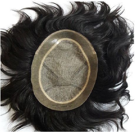 Human Hair Patch, for Personal, Style : Straight