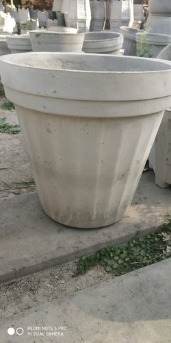 Cement Garden Pot, Shape : Round