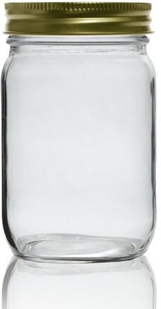 Honey Glass Jar (Round 250 ml)