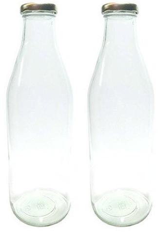 Milk Glass Bottles (Plain)