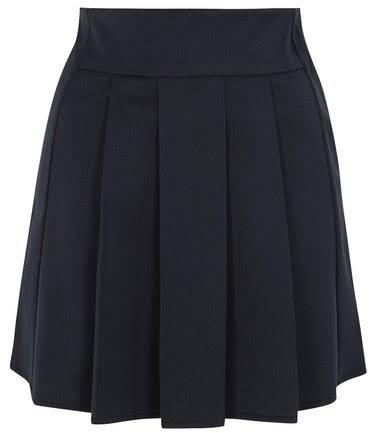 Cotton School Uniform Skirt, Style : Short, Pattern : Plain at Best ...