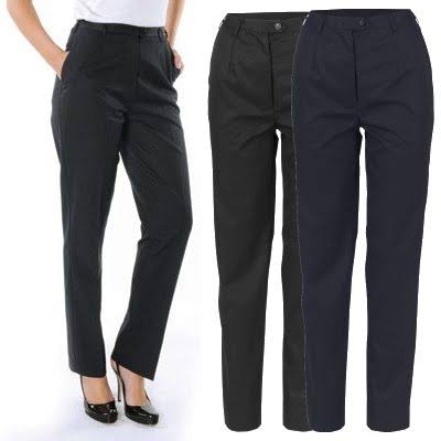 Plain Cotton Ladies Formal Trouser, Fit Type : Regular