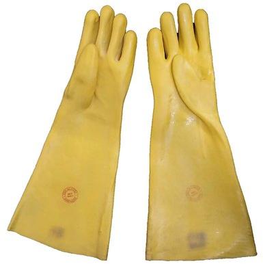 Unisex Check PVC Gloves
