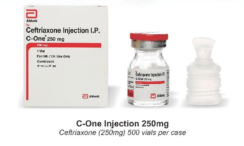 Ceftriaxone Injection IP 250 mg (C-One-250 mg)