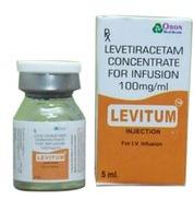 Levetiracetam Injection, Packaging Size : 5 Ml Vial