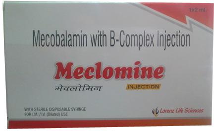 Methylcobalamin 1000 Mcg B Complex Injection