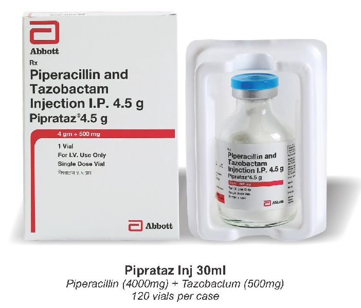 Piperacillin and Tazobactam Injection IP 4.5 g