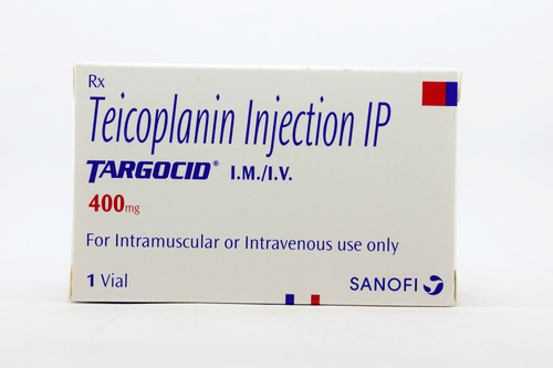 Teicoplanin 400mg Injection, Shelf Life : 2 Yrs
