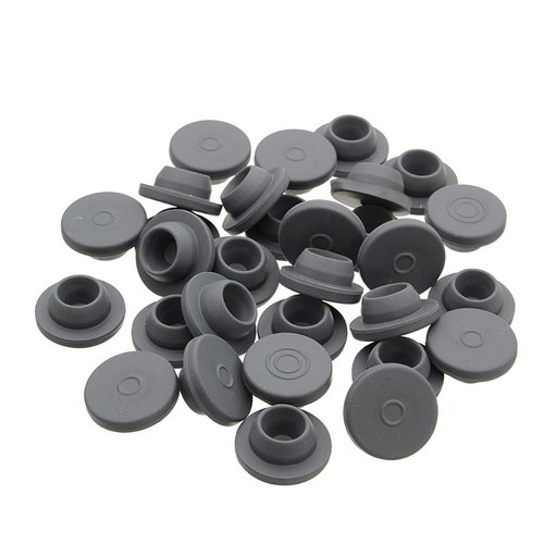 Plain Rubber Stoppers, Color : Grey
