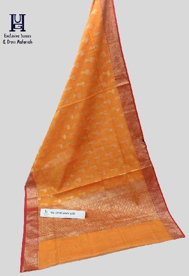 Cotton Printed HUG-004 Designer Sarees, Technics : Machine Made