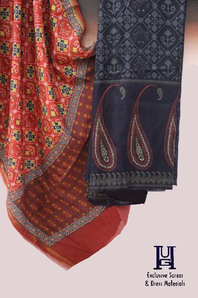 Printed Masline HUG-013 Dupatta Fabric, Occasion : Daily Wear