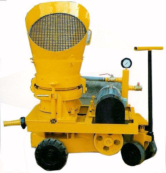 Metal Automatic Dry Shotcrete Machine, for Construction, Mining Industries, Spraying Concrete, Voltage : 220V