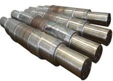 Galvanized Carbon Steel Eccentric Shaft, for Jaw Crusher, Color : Metallic