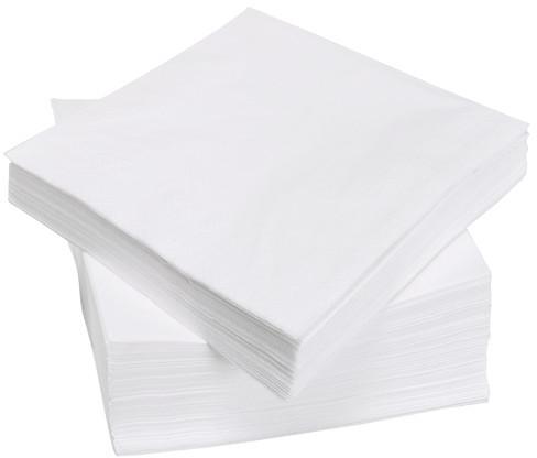 Plain Paper Napkin, Color : White