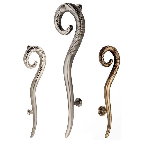 Polished Snake Brass Pull Handle, Feature : Fine Finished, Non Breakable