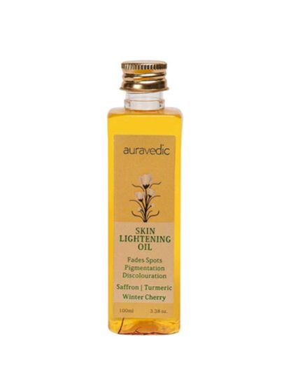 Auravedic Skin Lightening Oil, Packaging Size : 100ml