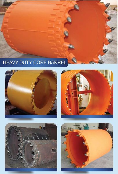 Round Metal Heavy Duty Core Barrel, for Industrial Use, Feature : Compact Design