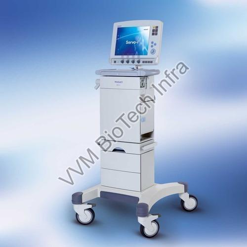 Stainless Stee Maquet Servo Ventilator, for ICU, Feature : Fine Finished