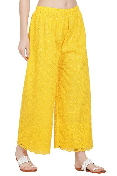 Pakistani Comfortable Red Cotton Linen Blend Regular Fit Ethnic Palazzo  Pants For Women at Best Price in Shamli  RS Collection