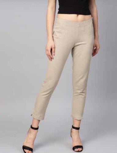 Buy Fablestreet Beige Cotton Parallel Trousers for Women Online  Tata CLiQ