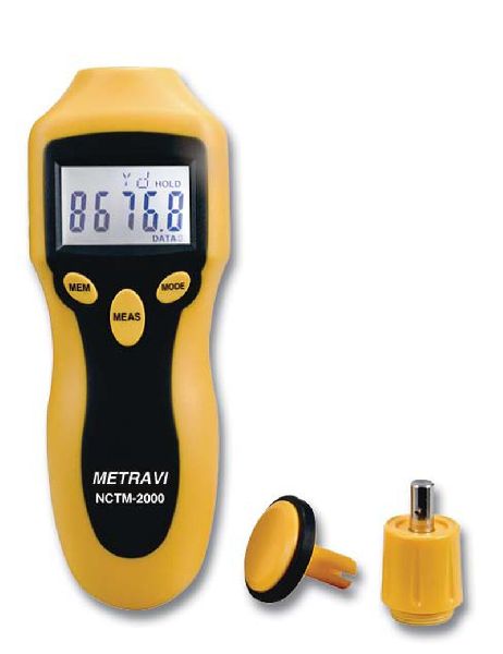 Contact and Non Contact Type Combined Tachometer