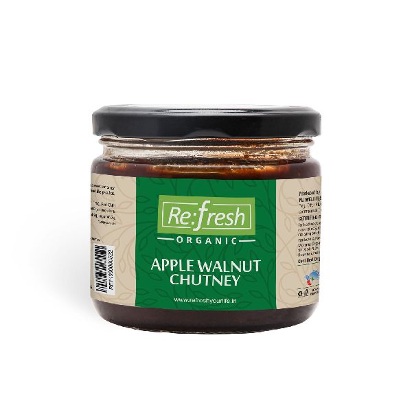 Refresh Organic Apple Walnut Chutney