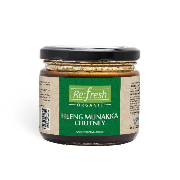 Refresh Organic Heeng Munakka Chutney