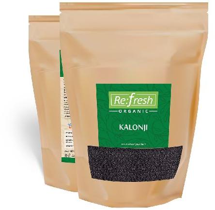 Refresh Organic Kalonji, Packaging Size : 200gm