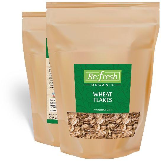 Refresh Organic Wheat Flakes, Certification : FSSAI