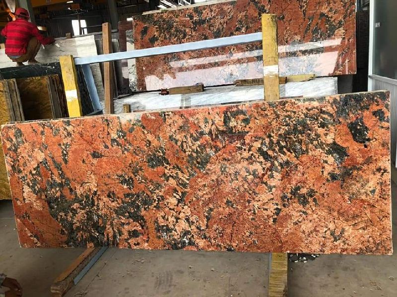 Alaska Red Granite Slab