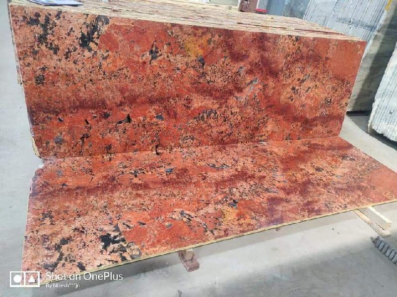 Alaska Red Granite Slab