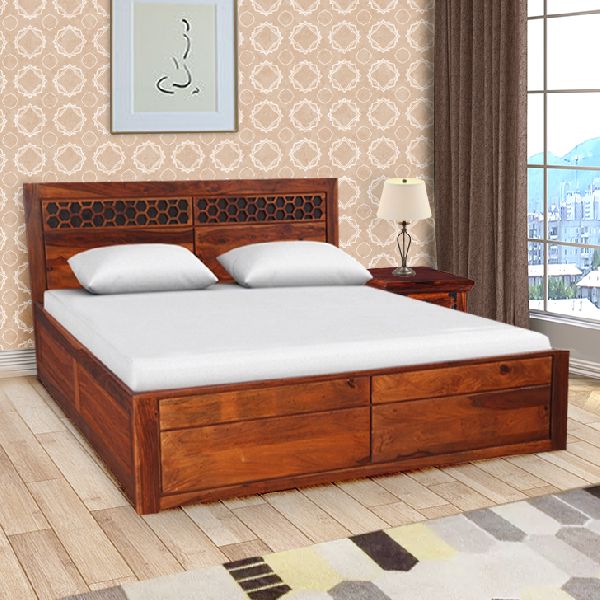 Sheesham Wood Bed, Feature : Strong, Tear Strength, Termite Resistance