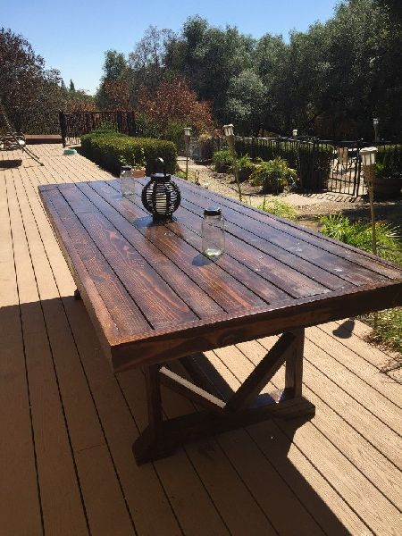 Wooden Outdoor Table