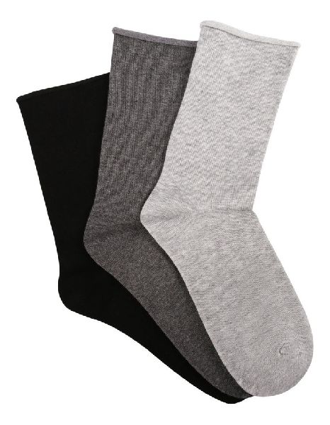 Plain Casual Socks, Size : M