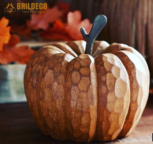 Wooden Decorative Pumpkin, for Decoration, Feature : Best Quality
