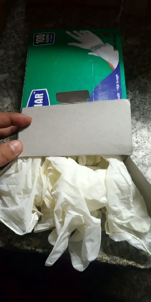 Disposable Latex Gloves, Size : Standard