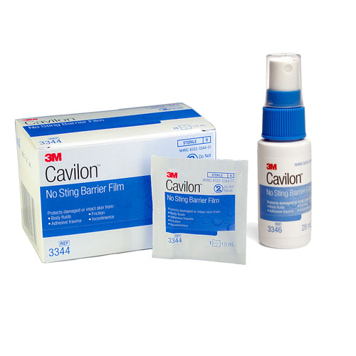 3M Cavilon No Sting Barrier Film Spray Skin Protectant 1 oz (3 in pack)
